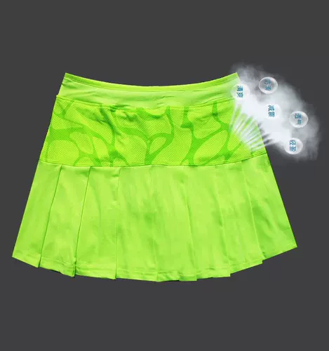 Теннисная юбка в складку, спортивные штаны для бадминтона, плиссированная юбка