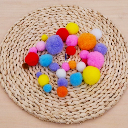Фугу мяч ручной работы, игрушка, многоцветная заколка для волос, DIY