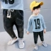 Quần jeans bé trai mùa thu đông 2018 Quần trẻ em mới phiên bản Hàn Quốc cho bé dày và quần nhung hậu cung cho bé Quần jean
