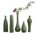 Bình gốm thủ công men xanh cắm hoa cổ điển cắm hoa Văn hóa nước trang trí nhà Trung Quốc đồ trang trí thủ công sứ - Vase / Bồn hoa & Kệ