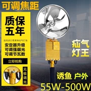 500W đèn xenon vua đèn rọi ánh sáng mạnh tầm xa 3000 mét cầm tay đèn xenon câu cá đêm đèn ngoài trời điện 12V