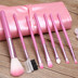 Trang điểm 7 piece set makeup set người mới bắt đầu bộ đầy đủ của bàn chải lông mày bóng mắt bàn chải foundation cọ trang điểm tool set kem nền cho da nhạy cảm Bộ trang điểm