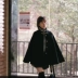 Áo khoác nữ nhỏ mùa thu và mùa đông phiên bản Hàn Quốc cộng với nhung Anh nhỏ nước hoa ngắn áo khoác len nữ ngắn