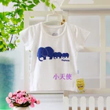 Летняя одежда подходит для мужчин и женщин, детский комбинезон, хлопковая футболка с коротким рукавом, 2020, детская одежда