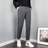 Мужские маленькие штаны для отдыха, костюм, в корейском стиле