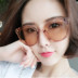 2018 cổ điển ladies big hộp sunglasses sunglasses sunglasses Hàn Quốc phiên bản của xu hướng của UV điều khiển gương mặt tròn Kính râm
