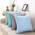 Vải lanh bốn màu vỏ gối không lõi 40cm45 đệm sofa nhiều kích cỡ gối 30 * 50 cm gối đệm ghế Trở lại đệm / Bolsters