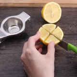 Лимонный клип апельсиновый сок сжимание сока сжимания сока мини -гомея апельсиновая пресса
