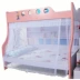 Giường con muỗi net tùy chỉnh bunk bunk bed tủ sách giường cao và thấp 1.2 m 1.5 m giường Velcro Lưới chống muỗi