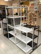 IKEA mua trong nước Mulige kệ đơn vị sàn giá phòng tắm lưu trữ lưu trữ giá kệ hoa phân vùng - Kệ
