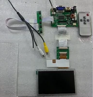 5 -INCH Projection Monitoring Monitoring Kit комплект LCD Экран+приводная плата HDMI+VGA+2AV Reversing Preferred Preferred