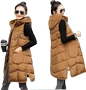 Áo vest nữ mùa thu đông 2018 mới cộng với áo phao dài Hàn Quốc phiên bản áo trùm đầu cotton xuống rộng áo phao nữ dáng ngắn hàn quốc