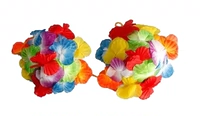 Гавайские аксессуары для горных юбков Дети/Взрослый цветок для взрослых Обычный головкий кольцо/браслет фестиваль фестиваль