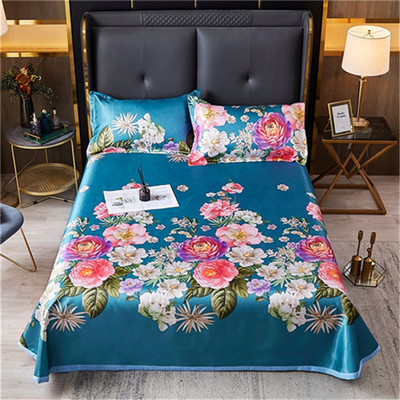 冰丝凉席三件套家用可折叠水洗学生宿舍床单人草席子夏空调软席子