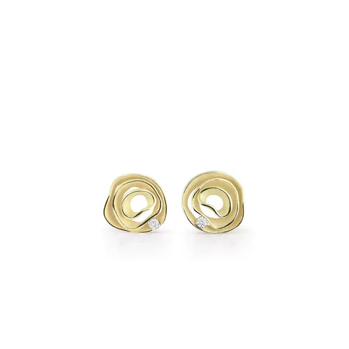 Ruiguangjia & Cammmilli 18K Итальянские ювелирные ювелирные ювелирные изделия Серьги/Серьги песчаных дюн