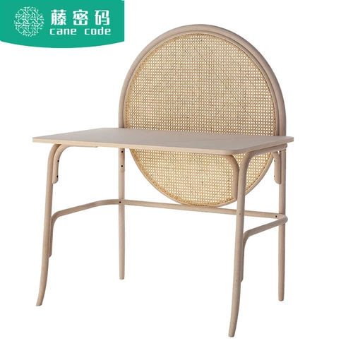 Северная виноградная лоза -бутовая туалетный столик спальня ретро -макияж Стол Маленький Учебник Квартиры Дом твердый древесный стол.