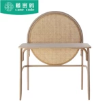 Северная виноградная лоза -бутовая туалетный столик спальня ретро -макияж Стол Маленький Учебник Квартиры Дом твердый древесный стол.