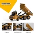 Mô phỏng máy đào đồ chơi hợp kim mô hình kỹ thuật vận tải xe tải tipper mô hình đất nhàm chán máy cọc mô hình trình điều khiển - Chế độ tĩnh