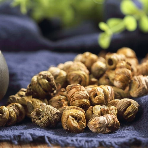 HUO SHAN TIE DENDROBIUM TERMINAL 250G MAPLE DO FENG DOUTENTICAL Серьги Дендробиум Camellia Hu Dhitang