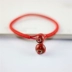 Dệt tay năm nay dây đeo vòng tay gốm đỏ trang sức thủ công để gửi cho bạn gái vài món quà sinh nhật