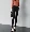 Phiên bản Hàn Quốc của quần legging đen lưng cao, quần thun nữ có phần eo thon, mỏng, rộng cỡ chân bút chì và quần dài - Khởi động cắt