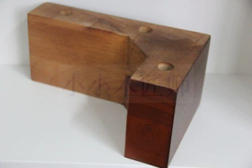 Кровать с твердым деревом дивана для ног увеличивается с высоким содержанием мебели для ноги чая для ноги