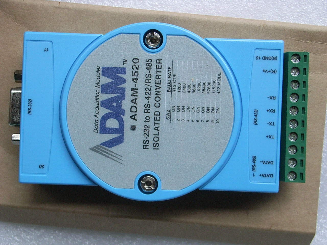 数据采集卡#研华亚当ADAM-4520-EE串口协议转换器RS232/485模块