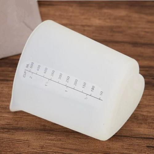 Силиконовая измерительная кружка, 500 мл