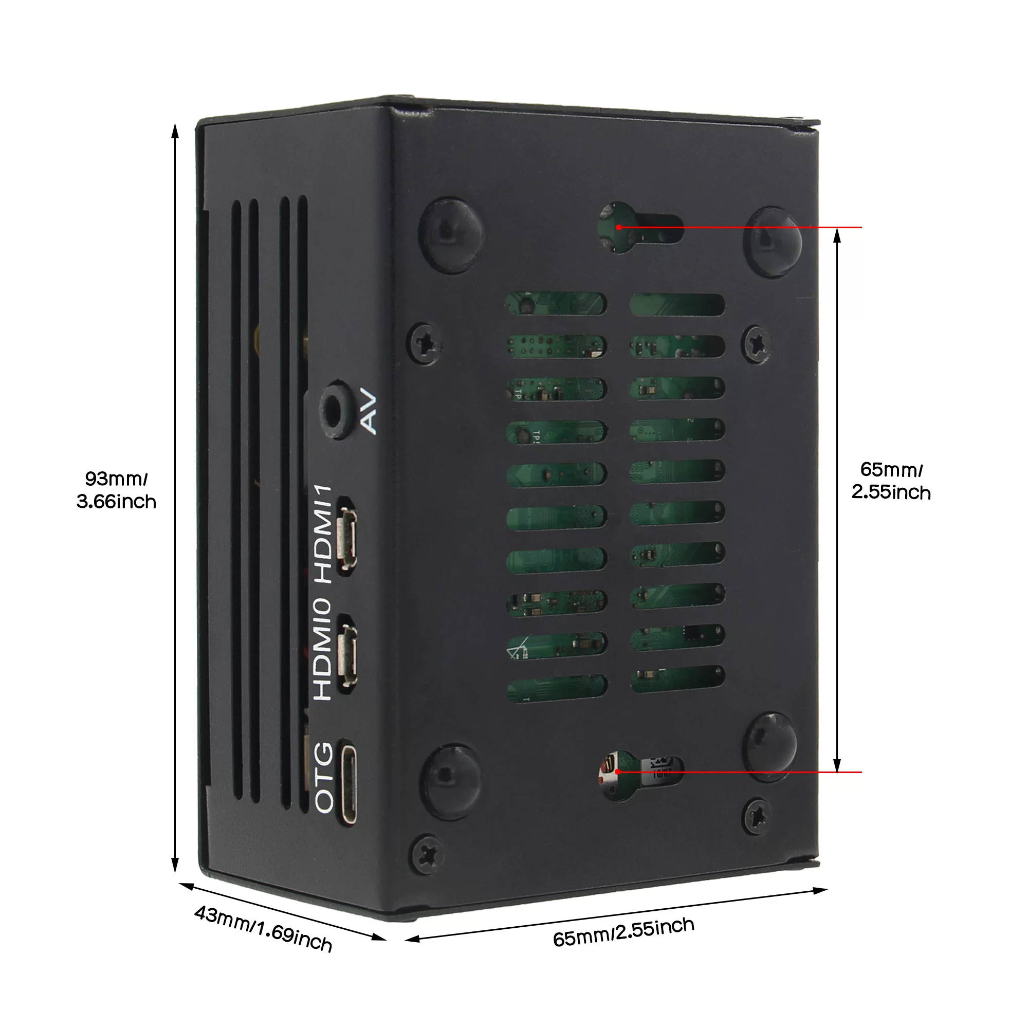Удаленный доступ KVM по Raspberry Pi KVMv3HAT управление и обслуживание сервер KVM-over-IP производитель KVM-A3