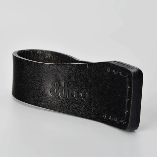 8deco кожаная сопровождающая труба стойка для одной ковшой кожаная полка