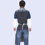 Водонепроницаемые белые нарукавники без рукавов, фартук для работы