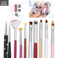 New Nail Phototherapy Bút Gradient Bút Painted Pen Pháp Bút Smudge Pen Flash Chalk Nail Tool Set máy dũa nail