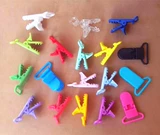 25 мм экологически чистое сочинение Kam Hualian Clip Baby Universal Plastic Plaalty Plastic Clip Full 38 круглых доставки!