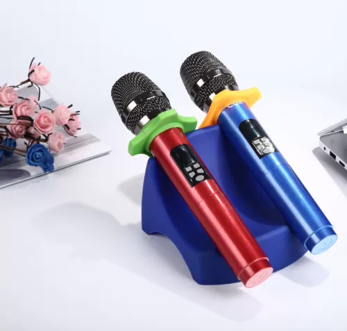 Новые поставки микрофона беспроводного хрустального сиденья микрофона