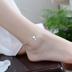Đơn giản và linh hoạt Chuông 铛 森 系 闺 sterling bạc vòng chân nữ nam Hàn Quốc cá tính retro sinh viên Hàn Quốc chân chain tươi Vòng chân