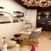 Bàn nội thất Pháp làm móng tay bàn mở rộng trên ghế sảnh không gian đào tạo lớp học không gian làm việc kết hợp góc lưu trữ - Hair Salon / Nội thất làm đẹp