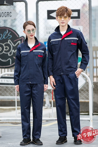 Осенний светоотражающий лонгслив, рабочий комплект подходит для мужчин и женщин