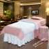 Vẻ đẹp trải giường bốn bộ cotton Châu Âu giường massage trải giường quilt cover đơn giản cao cấp cotton beauty salon chuyên dụng drap giường spa Trang bị tấm