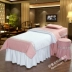 Vẻ đẹp trải giường bốn bộ cotton Châu Âu giường massage trải giường quilt cover đơn giản cao cấp cotton beauty salon chuyên dụng