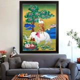Abspeyciply Sirui Diamond Patterns Cross вышитые прохожие издание Тибетцы