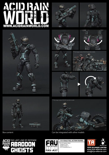Кислый дождь 1:18 3,75 дюйма Fav-A57 Hell Spirit Riding A58 Dog Demon CM1M A59 Giant Will Will