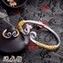 Cổ điển Nổi Móng Tay Vòng Đeo Tay Qi Tian Da Sheng Nam và Nữ Vài Sinh Viên Tôn Ngộ Không Vàng Hoop Wristband Quà Tặng Vòng đeo tay Cuff