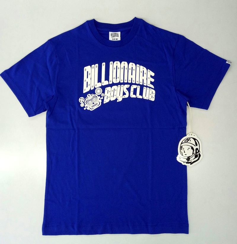 BlueNew products list BillionaireBoysClubBBC new pattern Short sleeve T-shirt fashion men's wear New trend handsome