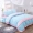 Bộ đồ giường bằng vải bông công chúa Hàn Quốc Gió bốn mảnh trải giường 1,8 m 2m Màu giường đặc bộ ga giường