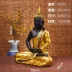 Xuanguan Phật trang trí Đông Nam Á Zen trang trí nhà Thái Lan lớn ngồi Phật thủ công câu lạc bộ yoga mềm cách decor phòng ngủ Trang trí nội thất