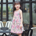 Cô bé ăn mặc cotton 4 mùa hè 5 cô gái dây đeo váy 6 trẻ em 7 bãi biển váy 8 Hàn Quốc phiên bản của váy hoa 9 tuổi Váy