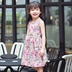 Cô bé ăn mặc cotton 4 mùa hè 5 cô gái dây đeo váy 6 trẻ em 7 bãi biển váy 8 Hàn Quốc phiên bản của váy hoa 9 tuổi