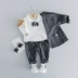2019 quần áo trẻ em mới mùa xuân quần áo phù hợp với bé trai phù hợp với bé 1-3 tuổi phiên bản Hàn Quốc của bộ đồ nhỏ ba mảnh - Phù hợp với trẻ em Phù hợp với trẻ em
