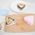 Youchiju Tam giác gạo Nhóm Bento Hộp Nhật Bản Sushi mài mòn Làm túi Laver Làm dụng cụ Khuôn - Tự làm khuôn nướng