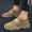 Giày nam cao mùa đông Phiên bản Hàn Quốc của xu hướng giày nam thông thường Giày Martin cộng với giày nhung ấm áp đôi giày thủy triều
